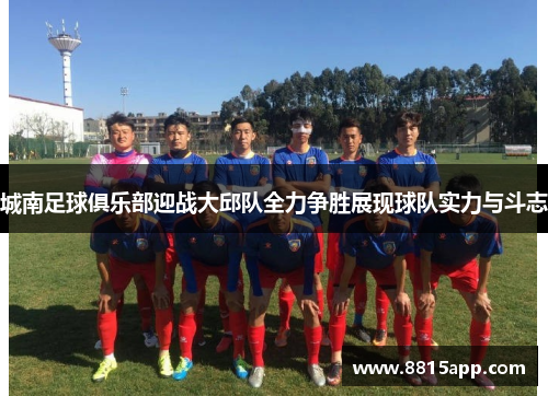 城南足球俱乐部迎战大邱队全力争胜展现球队实力与斗志